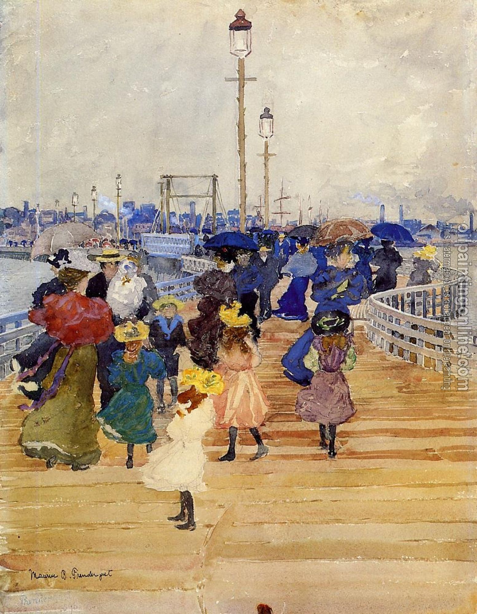 Prendergast, Maurice Brazil - South Boston Pier